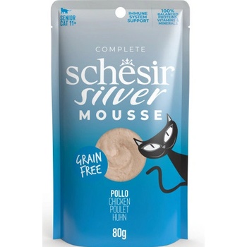 Schesir Cat Senior Lifestage Mousse kura 80 g