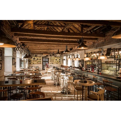 DIMEX ART Флизелинов фототапет пицария в ретро стил 375 x 250 см