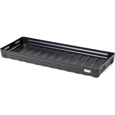 DENIOS Záchytná vaňa na malé nádoby pro-line, el. vodivá, z PE, bez roštu, objem 28 litrov, 995x495x90
