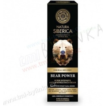 Natura Siberica Men Line Super intenzivní krém proti vráskám Síla medvěda 50 ml