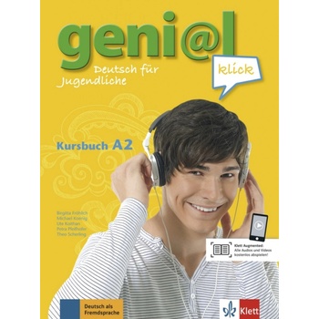 genial Klick A2 - učebnice němčiny vč. 2 audio-CD