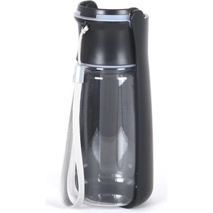 Mountain Paws Folding Dog Water Bottle Цвят: черен