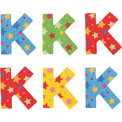 Bigjigs Toys hviezdičkové písmenko K