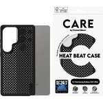 Panzer Гръб Care by PanzerGlass за Samsung Galaxy S25 Ultra, Feature Case, Heat Beat, QI Compatible, Черен