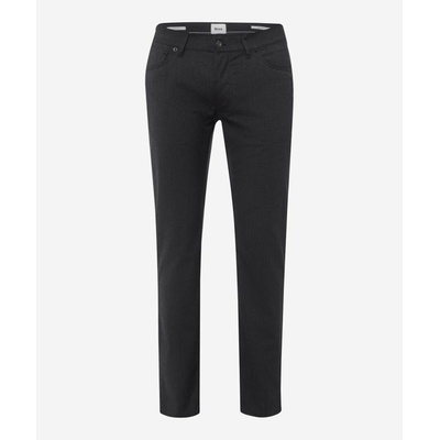Brax pánske elegantné nohavice Chuck modern fit čierne