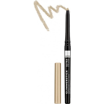 Avon Metalická tužka na oči Ultra Glimmerstick, odstín Goldmine 0,35 g