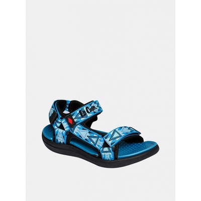 Lee Cooper klučičí vzorované sandály modré
