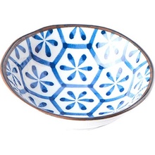 Made In Japan Malá miska Hexagon Indigo Ikat 11 cm 150 ml