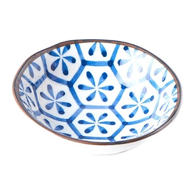 Made In Japan Malá miska Hexagon Indigo Ikat 11 cm 150 ml