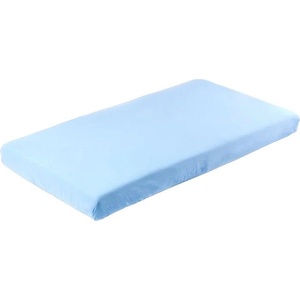 Sensillo Бебешки чаршаф с ластик Sensillo - 120 х 60 cm, син (SILLO-2204) - ozone