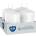 BISPOL Pillar candle white 4x60 g