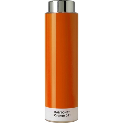 Pantone Copenhagen Design Láhev na nápoje 500 ml oranžová