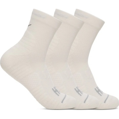 Hoka QUARTER RUN SOCKS 3 PAIRS 1173952-WHTWH