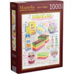 Magnolia Пъзел Magnolia от 1000 части - Цветни лакомства (3313)