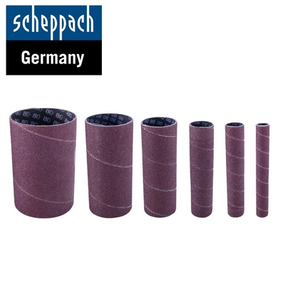 Scheppach Шкурка за шпинделен шлайф / Шкурка за барабанен шлайф K80 - 13, 19, 26, 38, 51, 76mm / Scheppach 7903400707 / (SCH 7903400707)