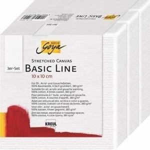 Kreul Платно Basic Line 10 x 10 cm 3 бр (631010)