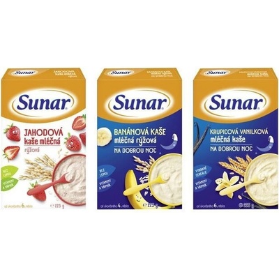Sunar Mliečna mix 3 x 225 g