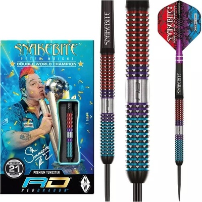 Red Dragon Peter Wright Snakebite Spirit 90% 21g steel