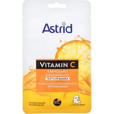 Astrid Vitamin C Tissue Mask от Astrid за Жени Маска за лице 1бр