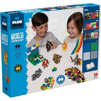 Plus-Plus Mini Basic Pastel Super Set 1200