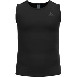 Odlo Мъжко мериносово термобельо Odlo Merino PW 140 Seamless Baselayer Crew Neck Singlet Merino base layer - Black - размер XL (015-1880-0114)