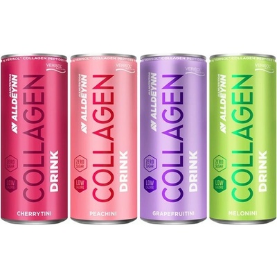 Alldeynn collagen drink Grapefruit a růže 330 ml