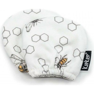 KipKep Dětské rukavice proti poškrábání Mittens ECO Bee Special