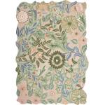 Flair Rugs Зелен ръчно изработен вълнен килим 200x290 cm Bryony Shaped Floral - Flair Rugs (503119377404)