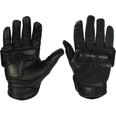 Mil-tec taktické kožené kevlar čierne