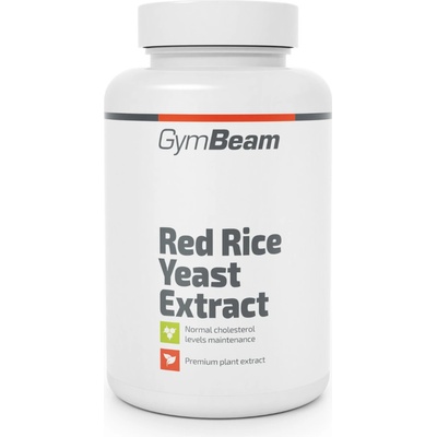 GymBeam Extrakt z fermentovanej červenej ryže 90 kapsúl