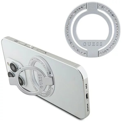 Guess Стойка Guess MagSafe Ring GUMRSALDGS сребърна с камъни (GUMRSALDGS)