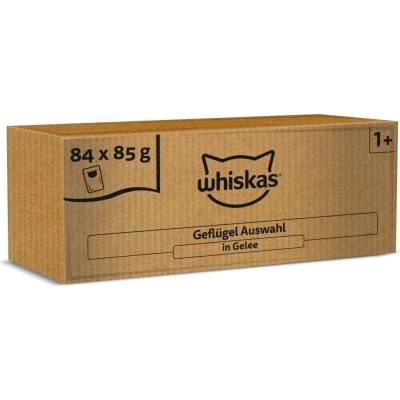 Whiskas 1+ Adult 84 x mix menu v želé 85 g