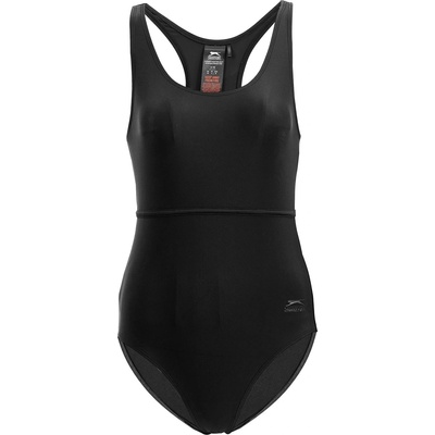 Slazenger Дамски бански костюм Slazenger Racer Back LYCRA® XTRA LIFE Swimsuit Ladies - Black