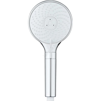 WENKO 26362100 - Слушалка за душ WATERSAVING SYSTEM 12x12 см, лъскав хром/бял (WE0334)