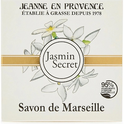 Jeanne en Provence Jasmin Secret tuhé mydlo na telo 100 g