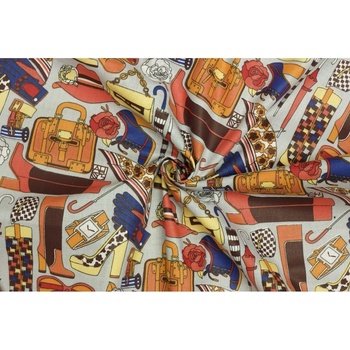 Bavlněné plátno - Retro móda