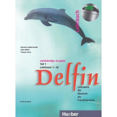 Delfin 1 - učebnica nemčiny dvojdielne vydanie vr. 1 CD Sprechübungen