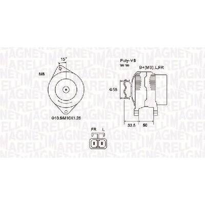 generátor MAGNETI MARELLI 063732020010