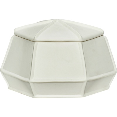 Hübsch Контейнер Hübsch шестоъгълен бял (250205)