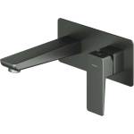 Omnires Parma - Смесител за вграждане за мивка, с тяло, четкан графит PM7415GR (PM7415GR)