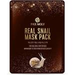 Pax Moly Real Snail Mask Pack Маска за лице с охлювен секрет 25 ml