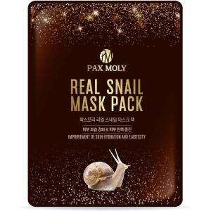 Pax Moly Real Snail Mask Pack Маска за лице с охлювен секрет 25 ml