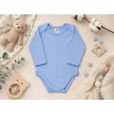 Richelieu Body s dlhým rukávom Modrá denim