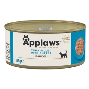 Applaws Tuna Fillet with Cheese - месни хапки от чисто месо риба тон и сирене 156 гр 2007CE-A