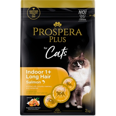 Prospera plus cat Indoor Long hair rybacie 2 kg