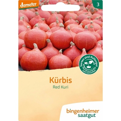 Bingenheimer Saatgut Tekvica Hokkaido "Red Kuri" 1 bal.