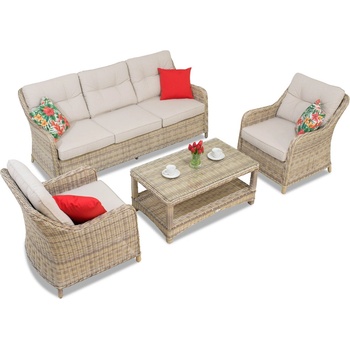 Garden Point Техноратанов комплект Toledo Coffee 5 beige Garden Point (GAP144-3)