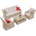 Garden Point Техноратанов комплект Toledo Coffee 5 beige Garden Point (GAP144-3)