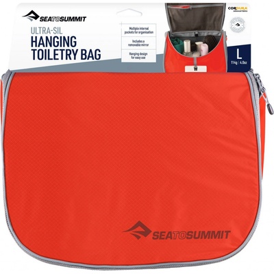 Sea to Summit Ultra-Sil Hanging Toiletry Bag Large oranžová