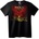 NOONEBRAND Тениска Ужасяваща Хорър - 5XL, Black